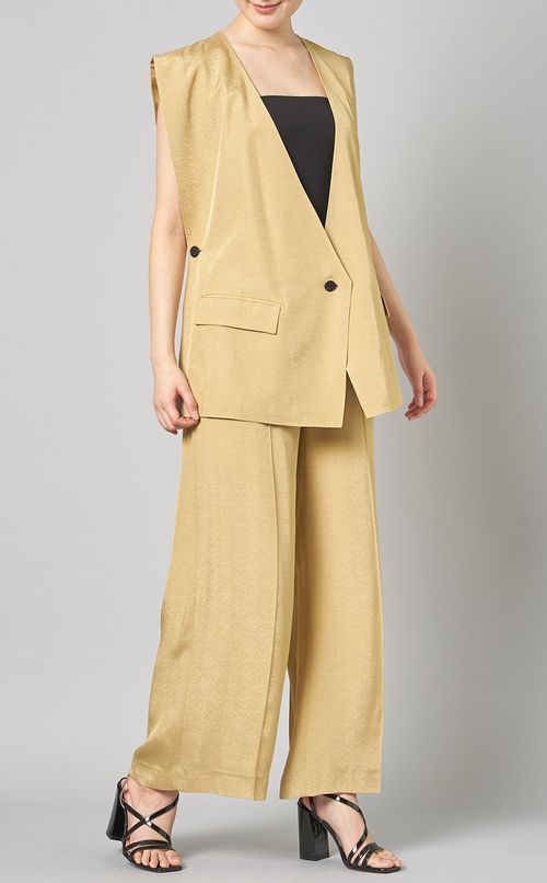 2wayベルト付ジレ