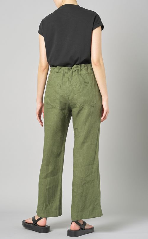 リネンイージーパンツ