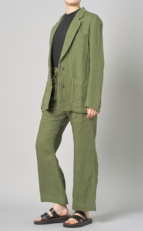 リネンイージーパンツ