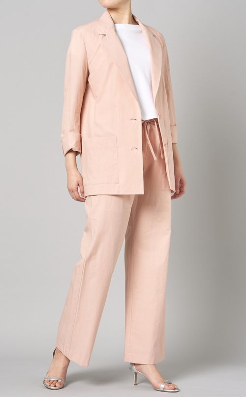 コットンリネンジャケット