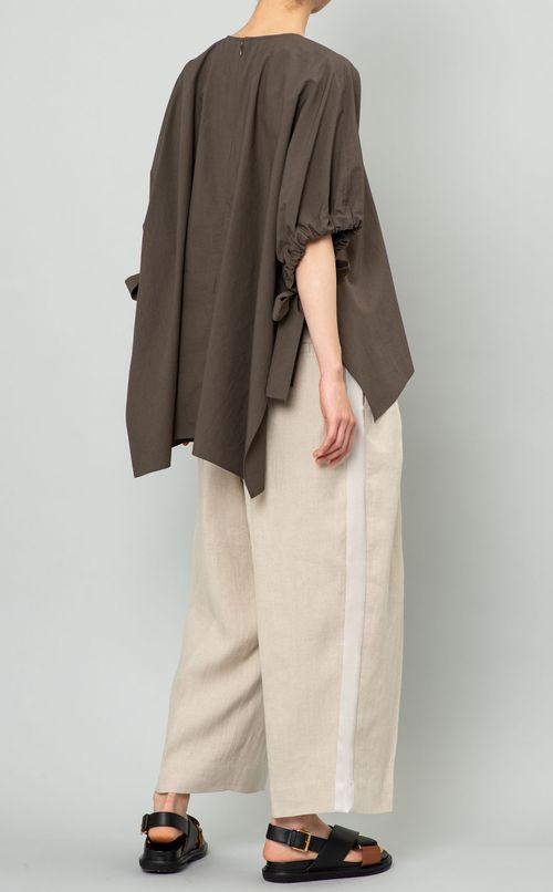 リネンサイドラインパンツ