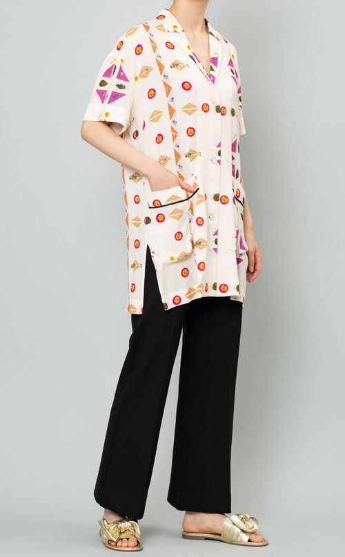 ニットフレアーパンツ