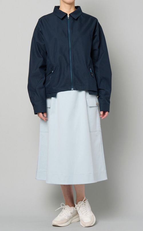 プルオンギャザーフレアスカート