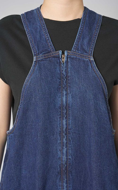 デニムワイドオーバーオール