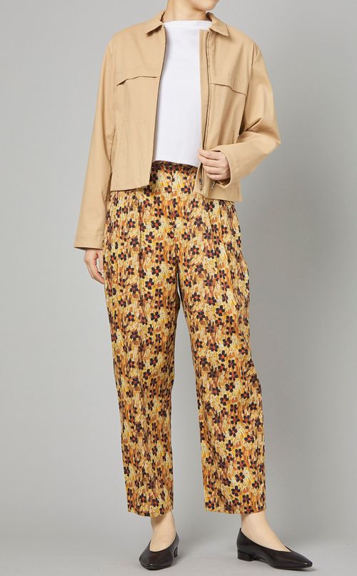 コードストレッチジップブルゾン