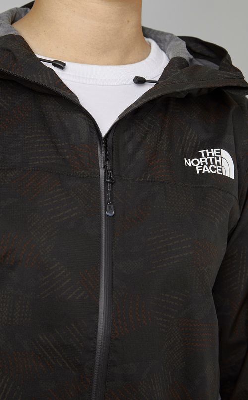 フーデットフロントジップブルゾン