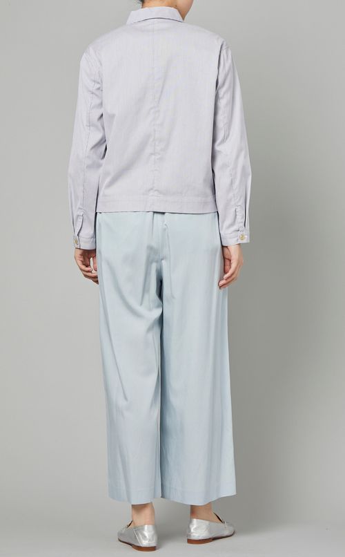 コードレーンストレッチブルゾン