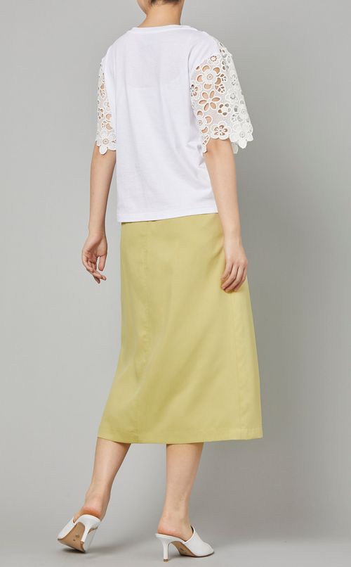 ベルト付タックスカート