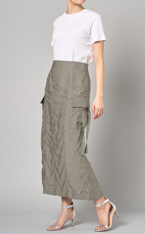 ツイルミリタリーIラインスカート