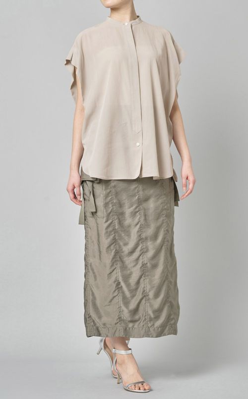 ツイルミリタリーIラインスカート