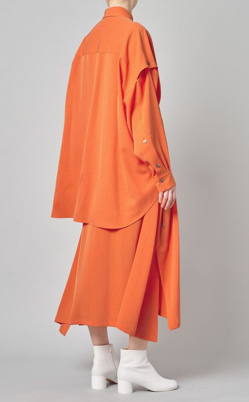 2wayウエストギャザーシャツ