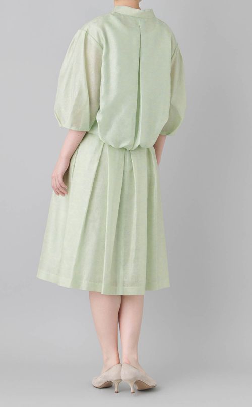 ジャガードショートスリーブブルゾン