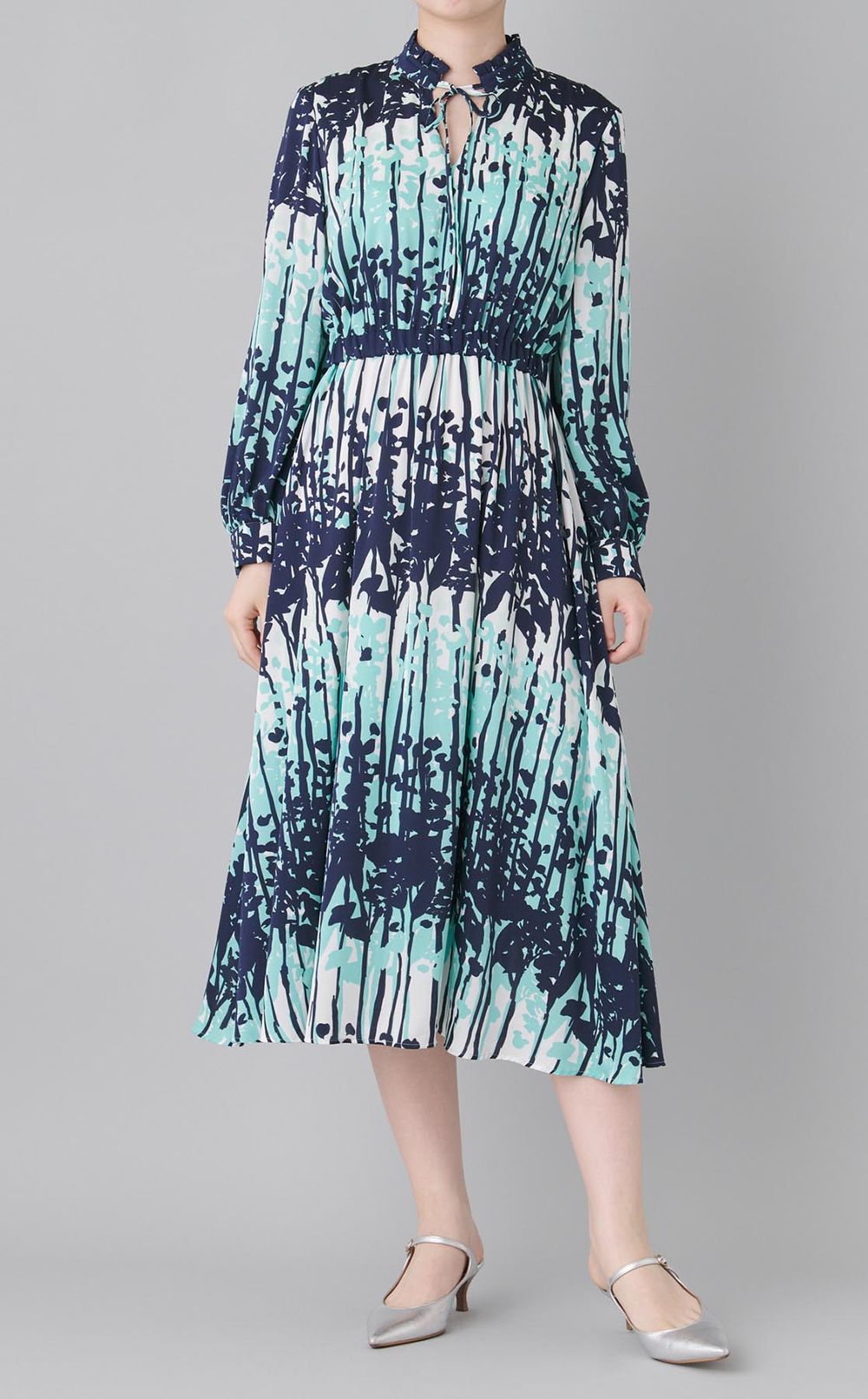 インクフォレストプリントワンピース