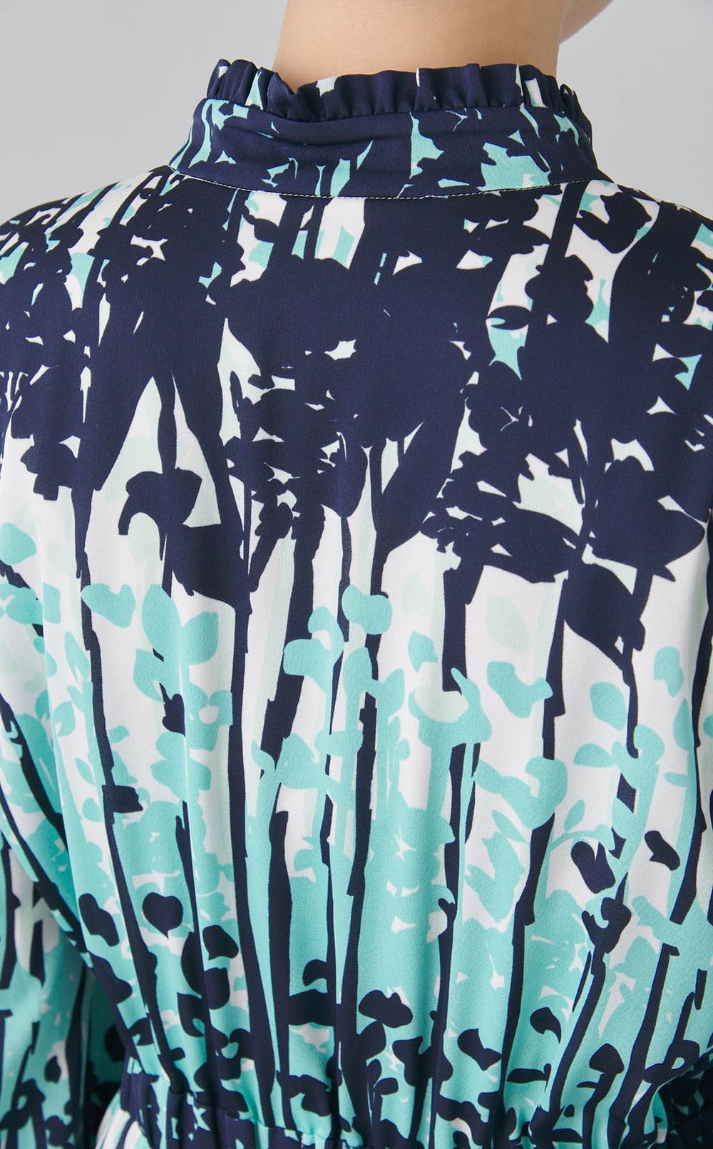 インクフォレストプリントワンピース