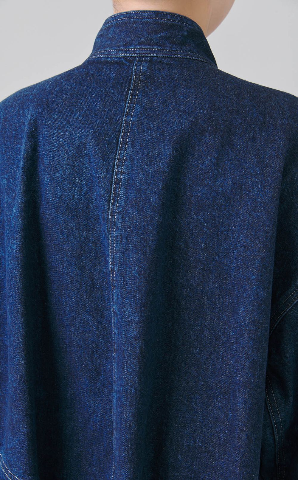 IVANAウォッシュドデニムブルゾン