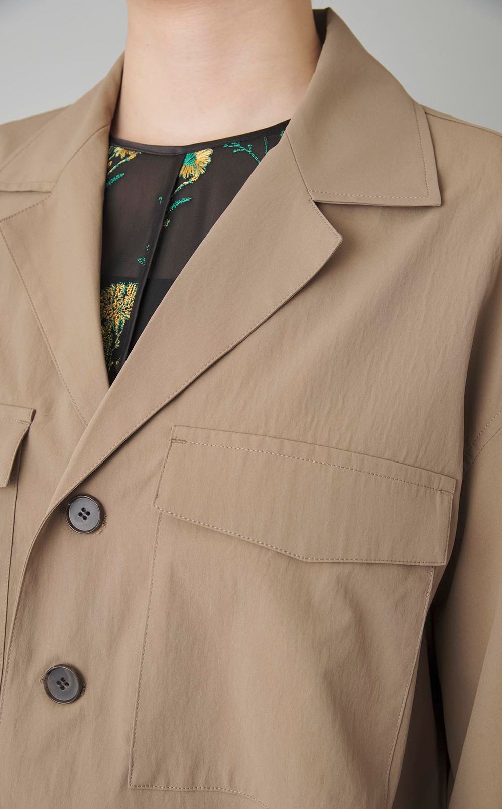 タイプライターシャツジャケット