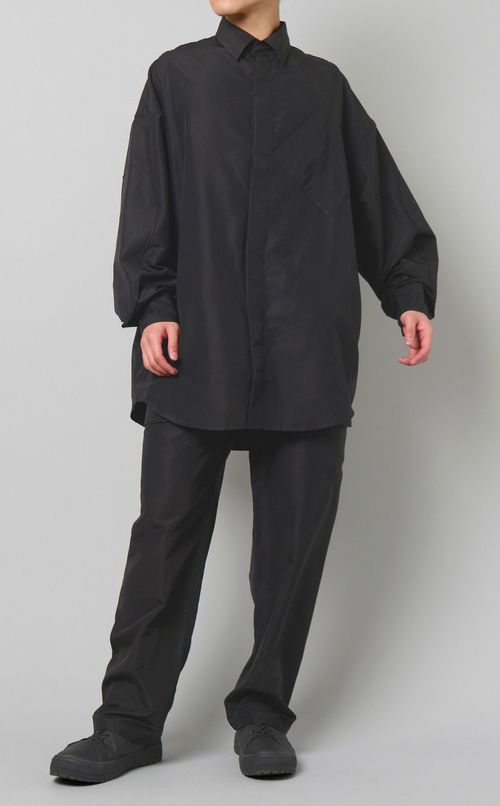 タッサーシャツジャケット