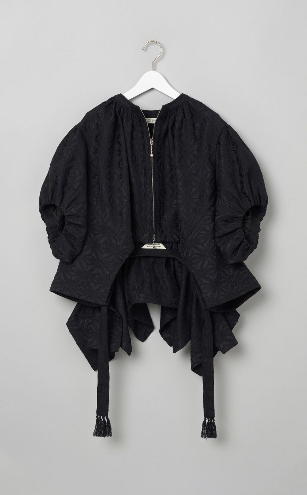 2wayデザインジャガードジャケット