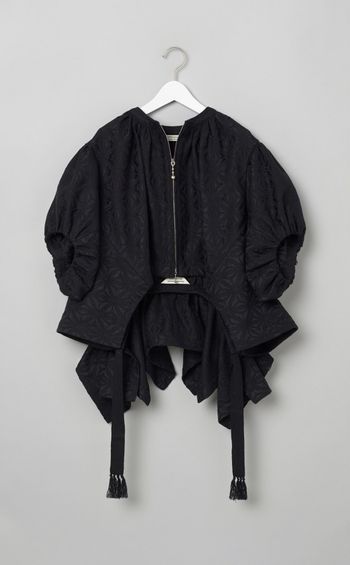 2wayデザインジャガードジャケット