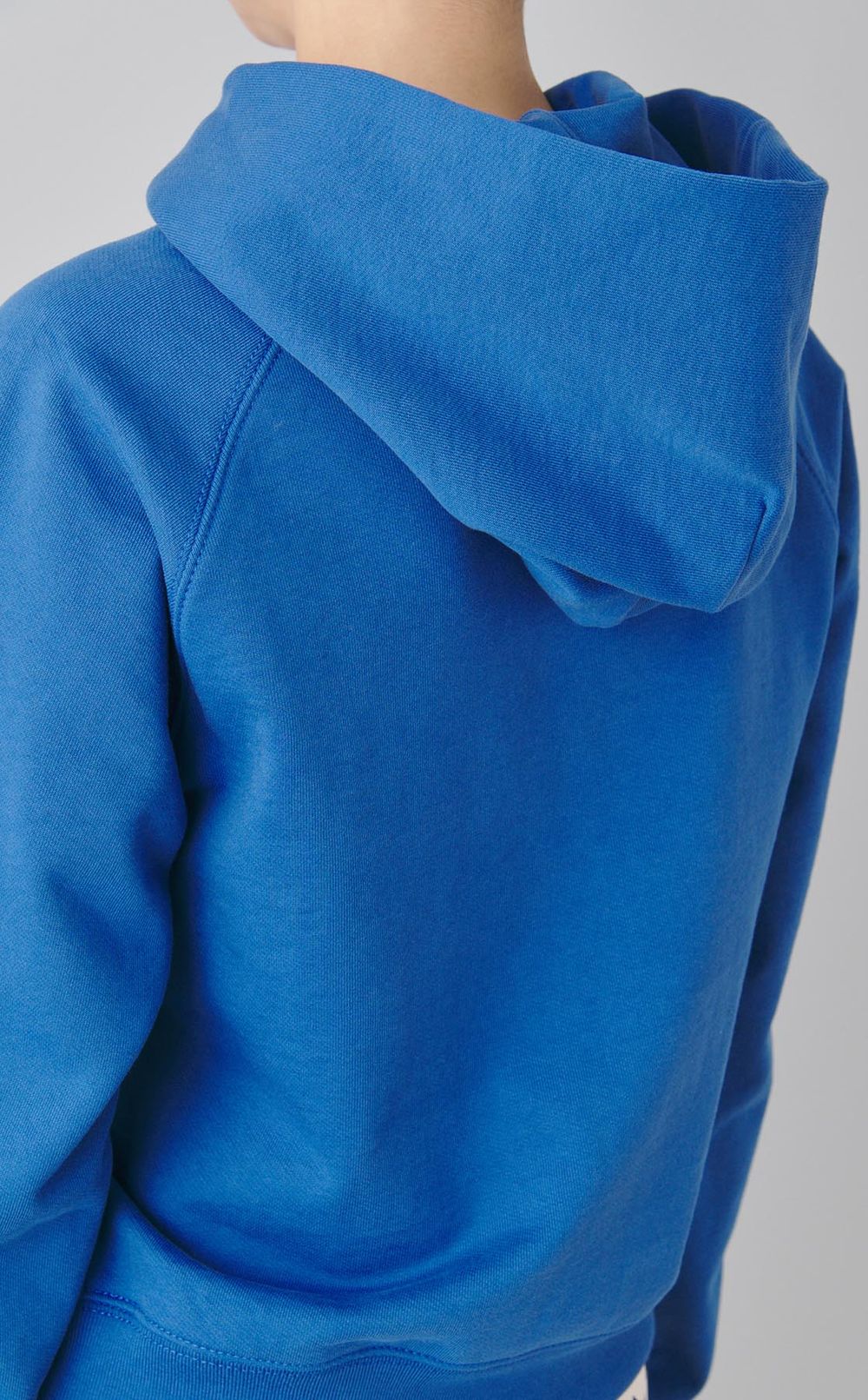 コットンプリントフーディ