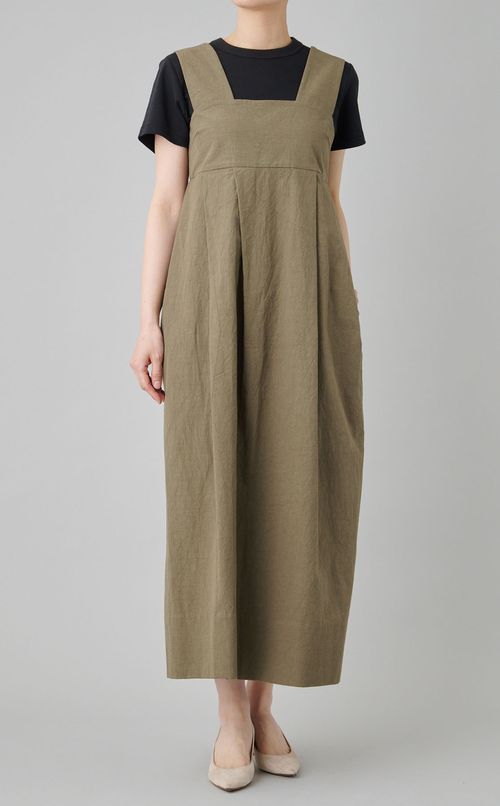 スクエアネックワンピース