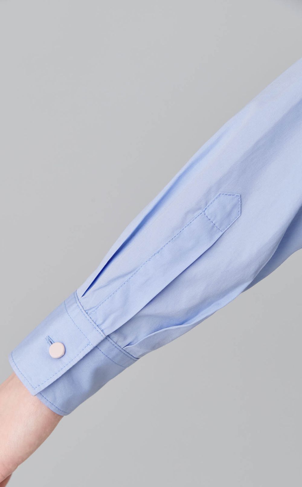 【roop】レース衿ドッキングシャツ