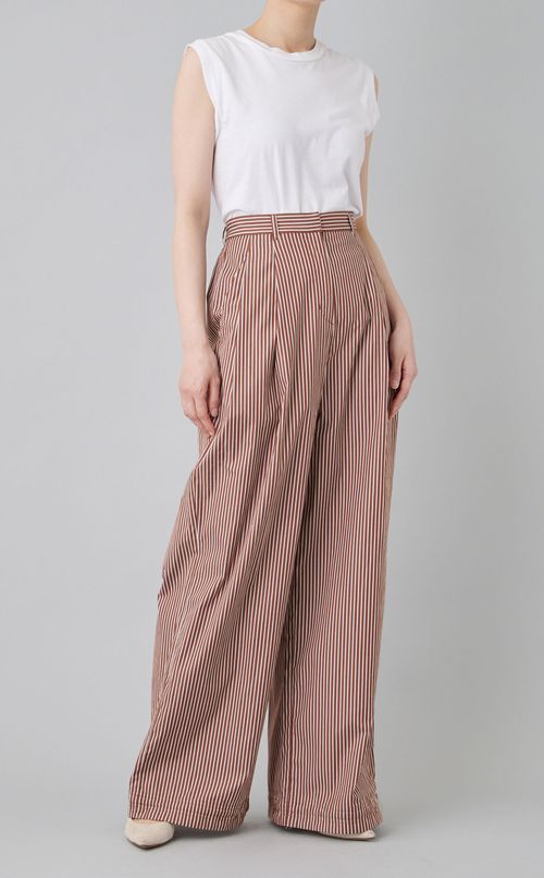 ドロストヘムコットンパンツ