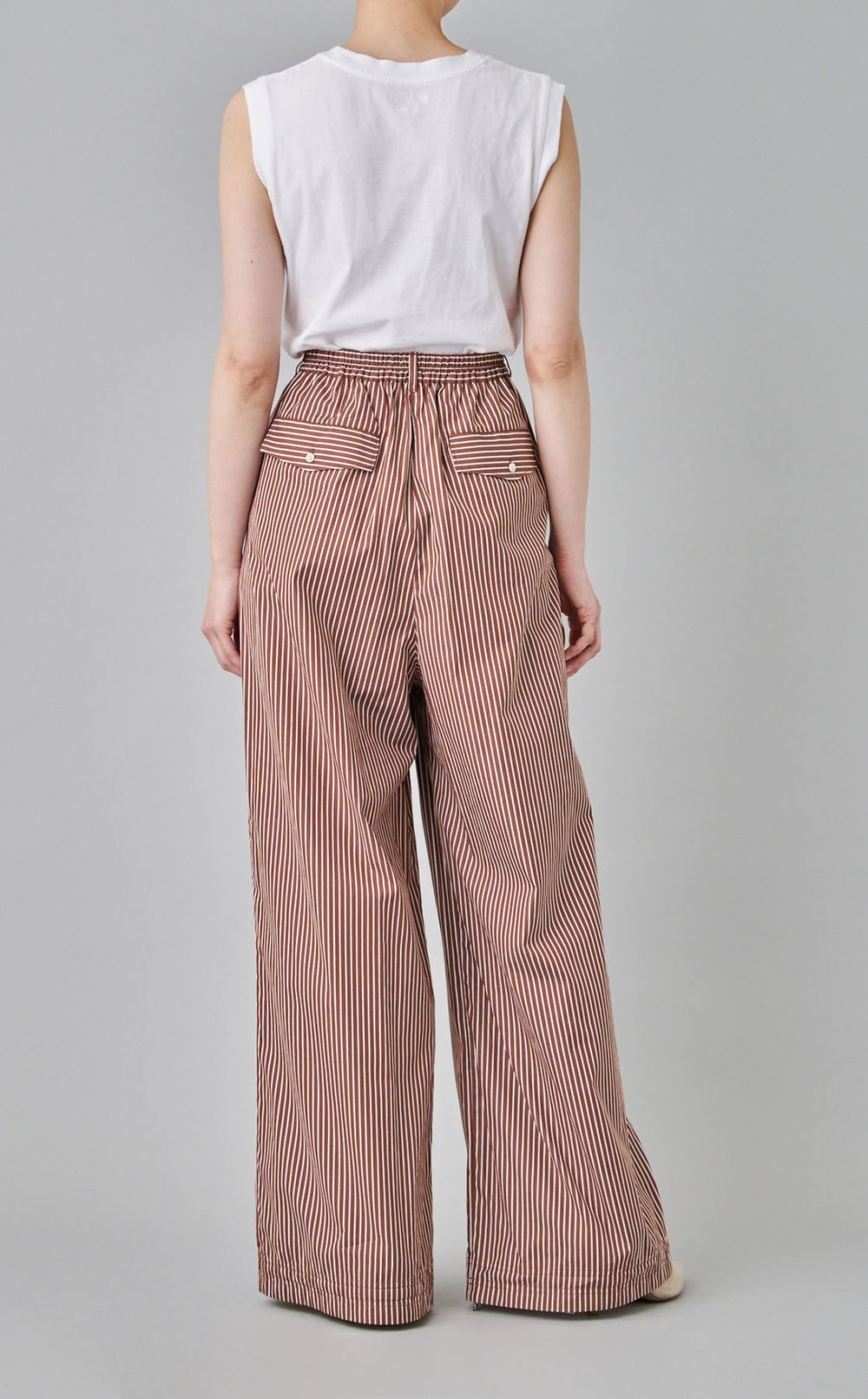 ドロストヘムコットンパンツ