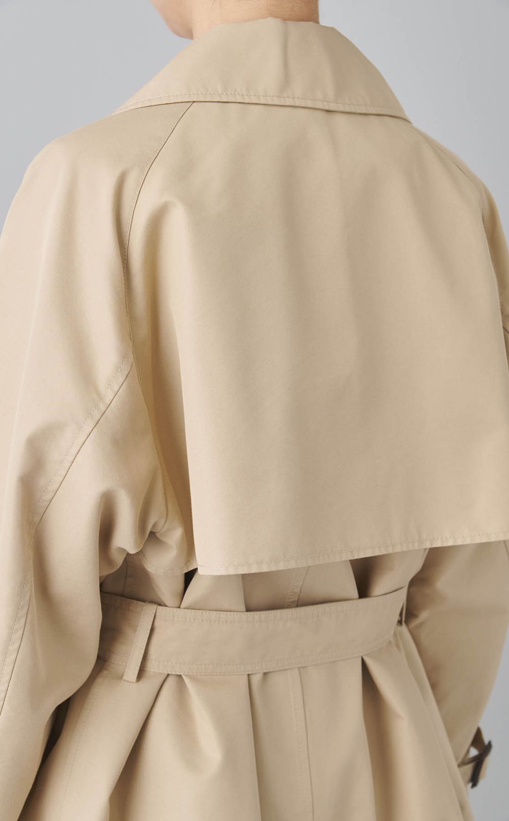 【roop】ドローイングトレンチコート