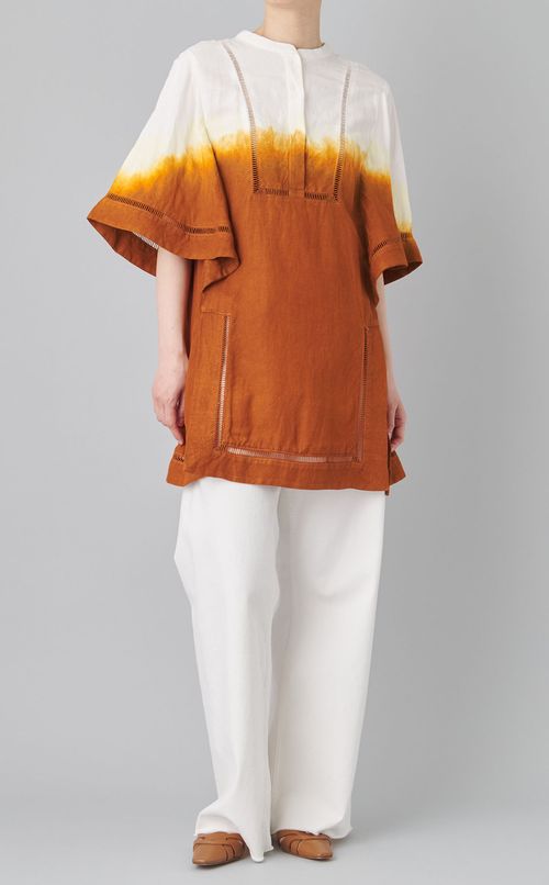 【roop】絞りオーバーチュニック