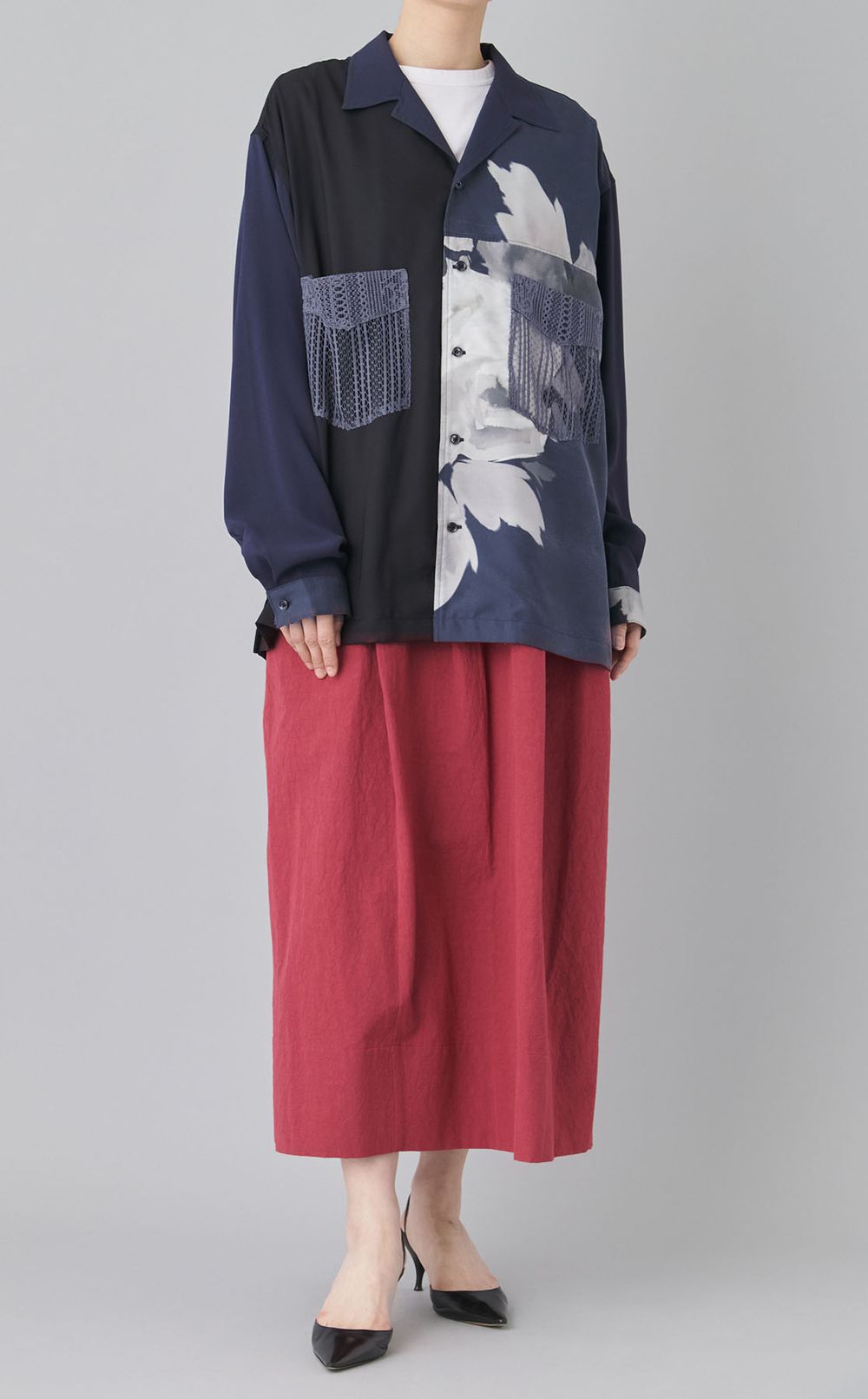 【reADdress】リメイクロングスリーブシャツ