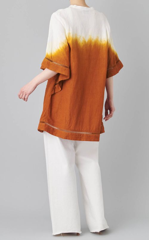 【roop】絞りオーバーチュニック