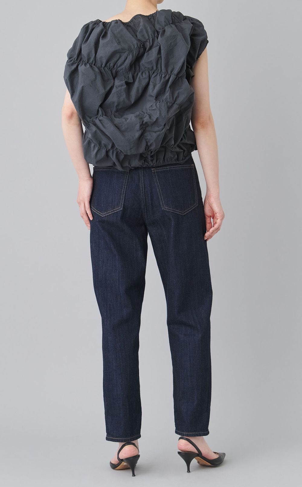 ランダムシャーリングブラウス