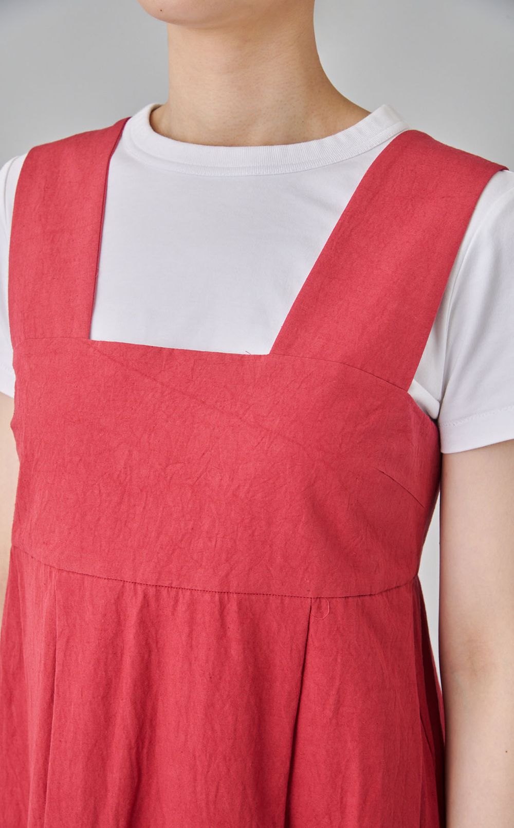 スクエアネックワンピース