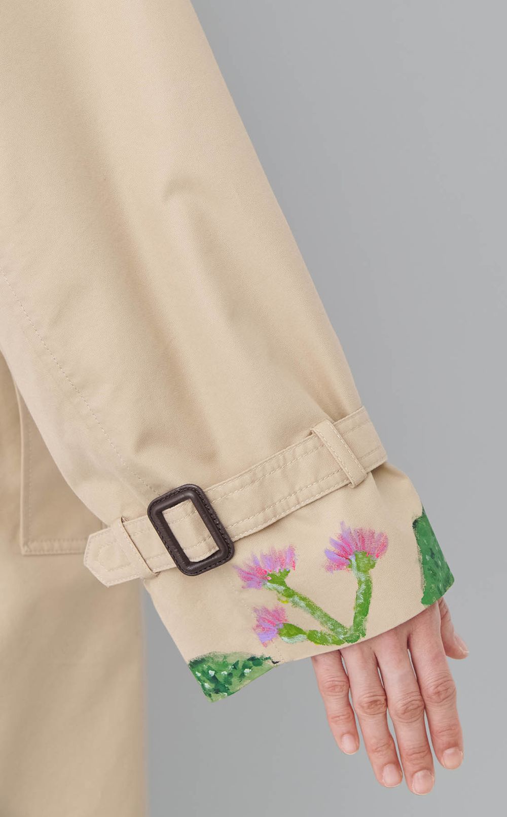 【roop】ドローイングトレンチコート