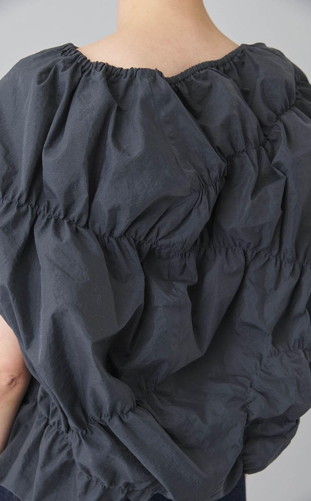 ランダムシャーリングブラウス