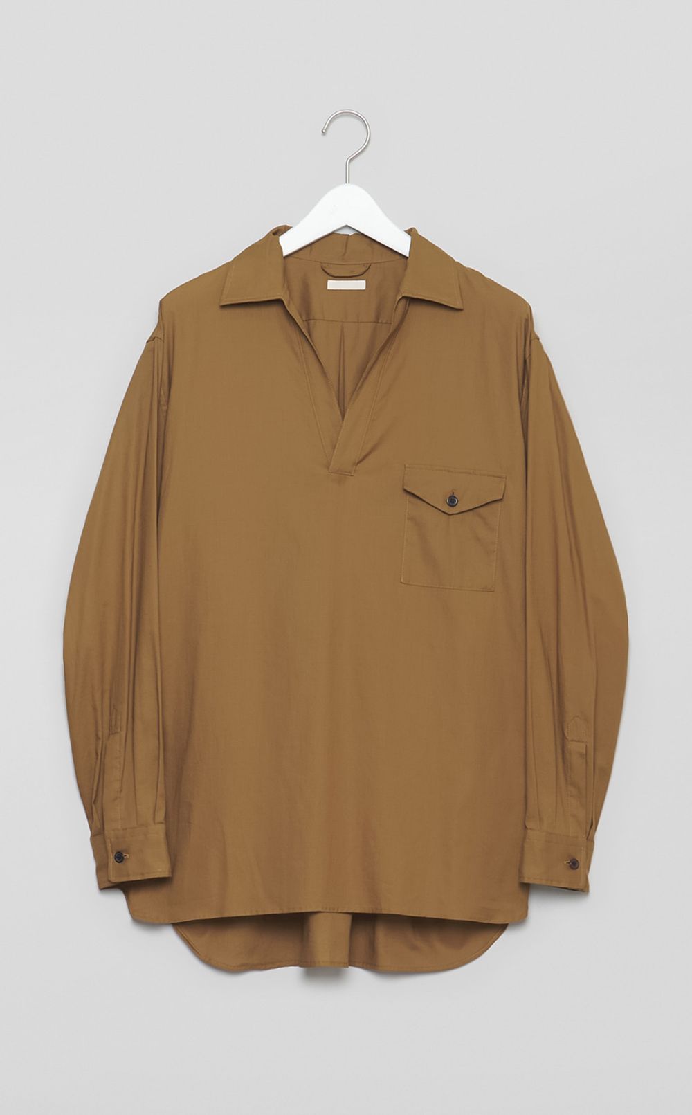 ロングスリーブスキッパーシャツ