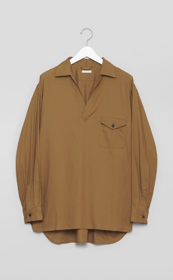 ロングスリーブスキッパーシャツ