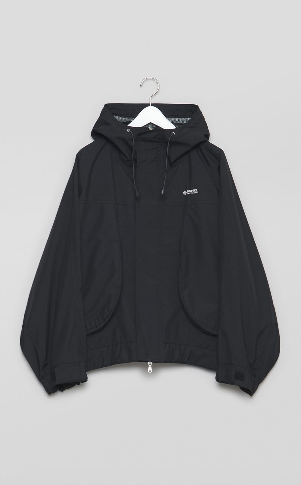 ラウンドポケットフードブルゾン