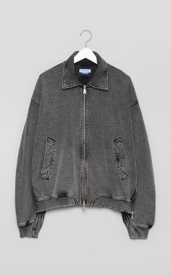 オーバーダイジップブルゾン