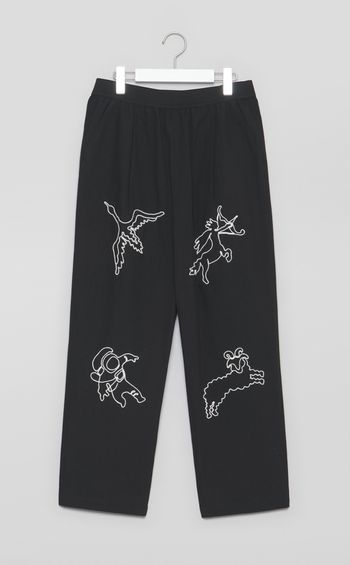 ハンドエンブロイダリーパンツ