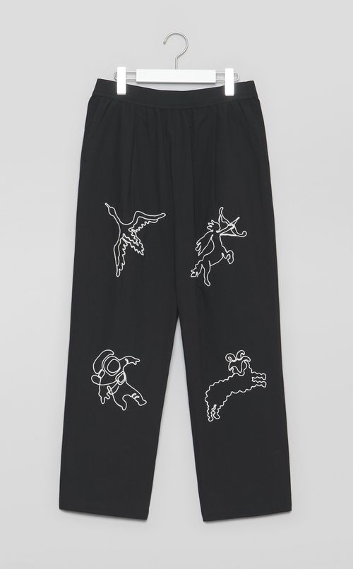 ハンドエンブロイダリーパンツ