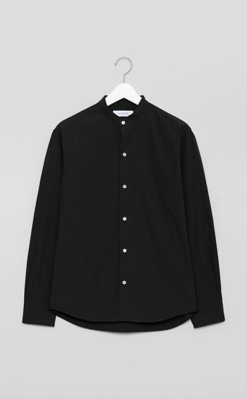 バンドカラーシャツ