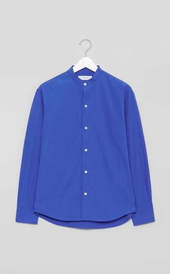 バンドカラーシャツ