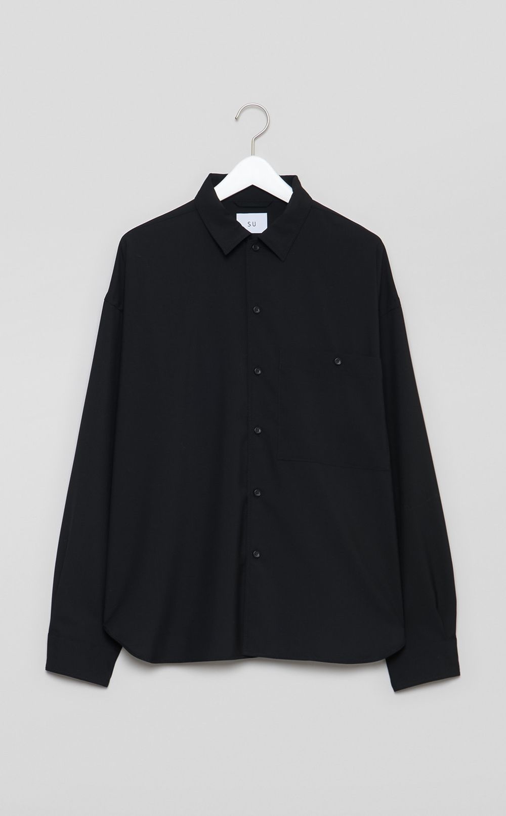 ステッチサマーウールシャツ
