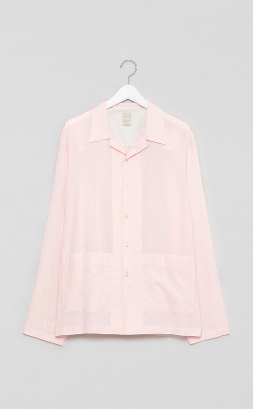 オープンカラーシャツジャケット