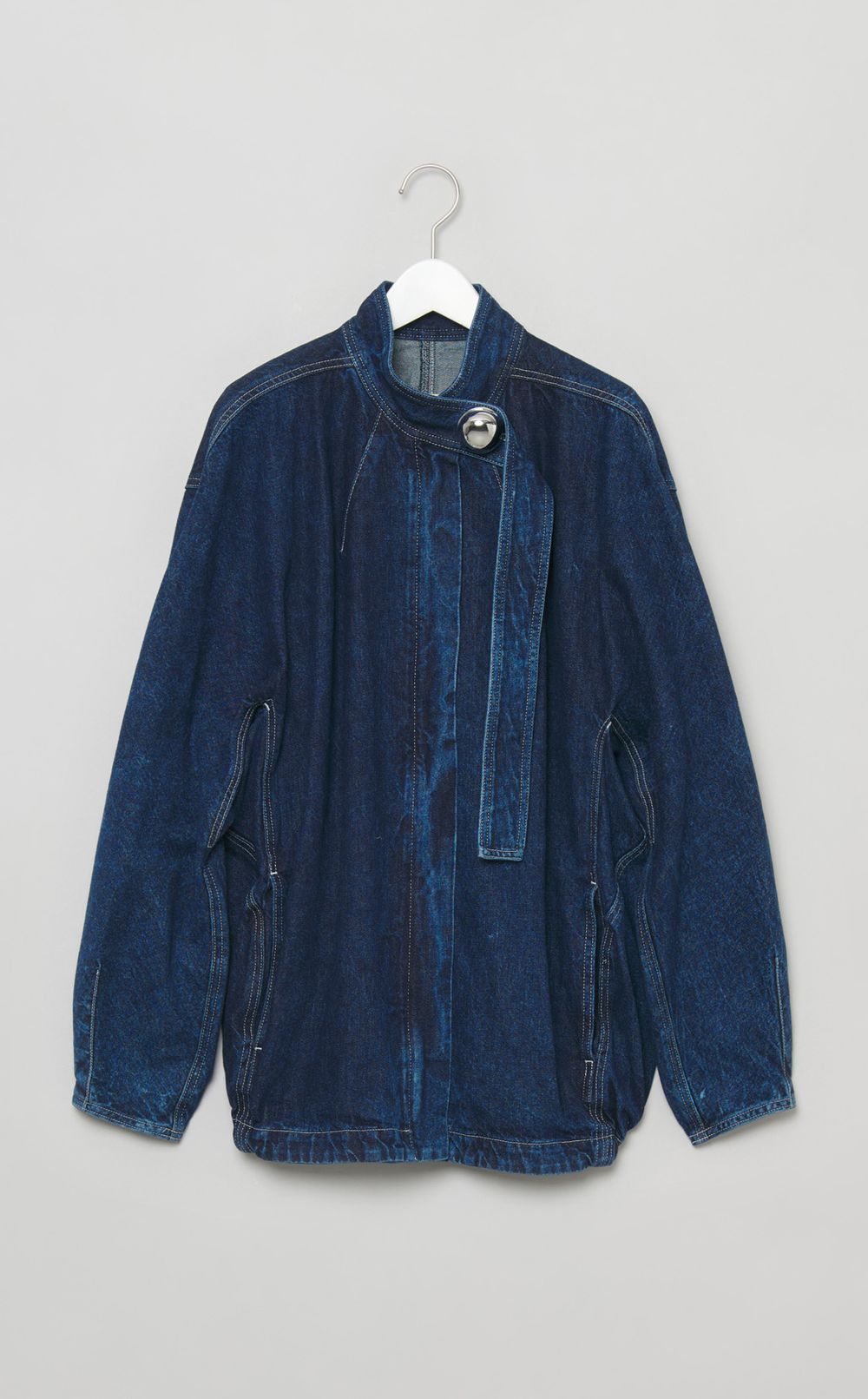 IVANAウォッシュドデニムブルゾン