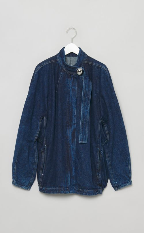 IVANAウォッシュドデニムブルゾン