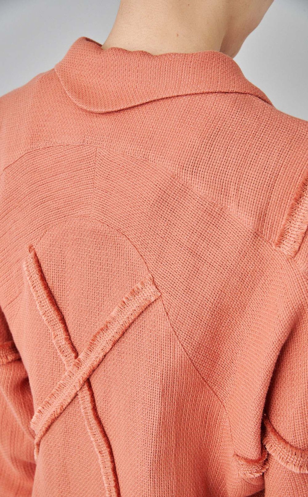 パナマフリンジシャツ