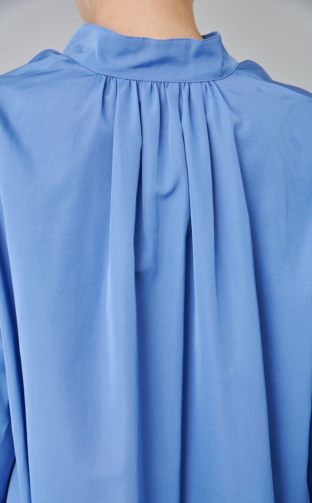 ギャザースキッパーシャツワンピース